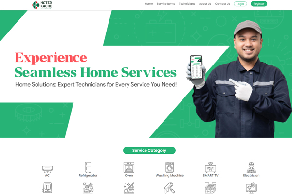 Technician Service Website