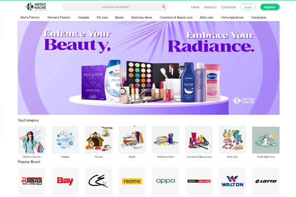 eCommerce website